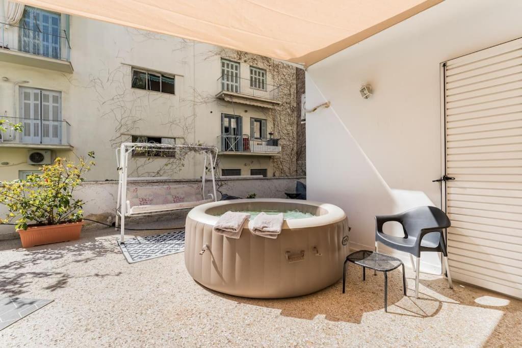 Amazing 3Bdr Apt With Unique Roof Garden In Plaka أثينا المظهر الخارجي الصورة