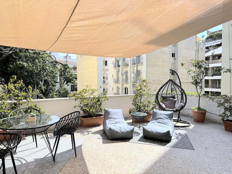 Amazing 3Bdr Apt With Unique Roof Garden In Plaka أثينا المظهر الخارجي الصورة