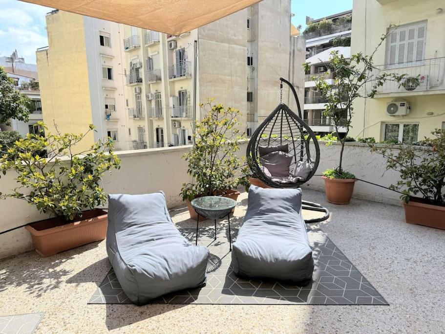 Amazing 3Bdr Apt With Unique Roof Garden In Plaka أثينا المظهر الخارجي الصورة