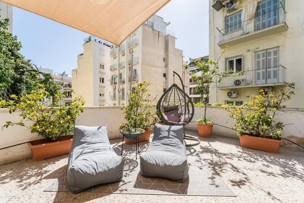 Amazing 3Bdr Apt With Unique Roof Garden In Plaka أثينا المظهر الخارجي الصورة